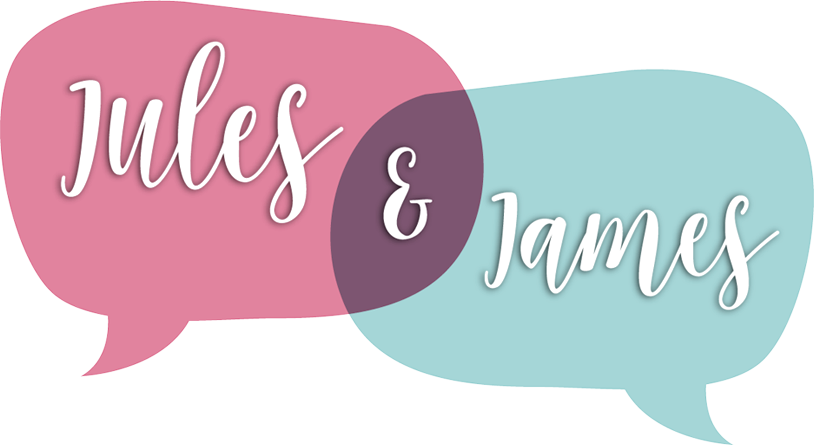 Jules & James podcast logo